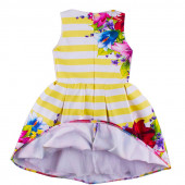 Детска рокля "Слънчеви цветя" (6 - 13 год.) 2