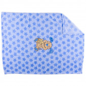 Бебешко одеяло в син цвят "Кученце" 102/76 см  2