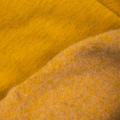 Леко ватиран клин-панталон в цвят горчица 3