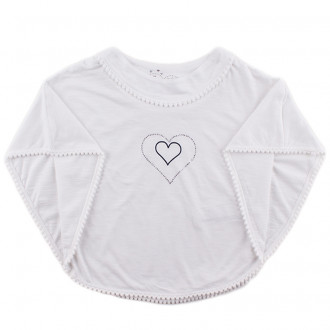 Детска лятна блузка - пончо за момичета (3 - 7 год.) 1