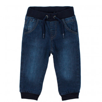Бебешки дънков панталон за момчета (3 - 24 мес.) 1