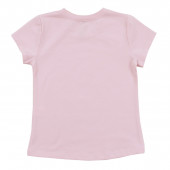 Детска тениска в розово с анимационен герой 2