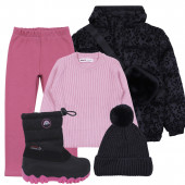 Яке в черен леопардов принт и чантичка 9