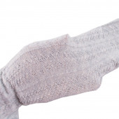 Детски памучен чорапогащник в сив цвят (2 - 6 год.) 2