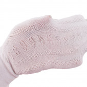 Детски памучен чорапогащник в бяло (1 - 12 мес.) 2