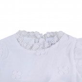 Бебешка рокля с ефирна пандела 5