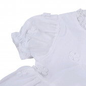 Бебешка рокля с ефирна пандела 6