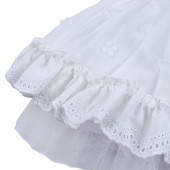 Бебешка рокля с ефирна пандела 7