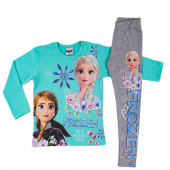 Детска пижама с клинче за момичета 