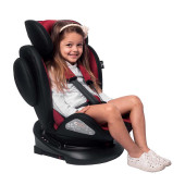 Детско столче за кола SPS Isofix "AVIATOR " червено 7