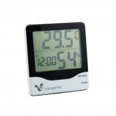 Термометър с дигитален часовник и хидрометър 2