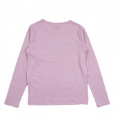 Детска блуза за момичета ''Miami'' в опушено розов цвят 2