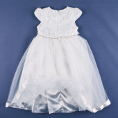 Детска официална рокля "Анастасия" в екрю (2 - 5 год.) 2