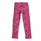 Детски клин-панталон в лилаво 2