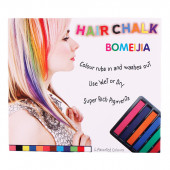 Цветни тебешири за коса 6 броя 2