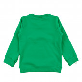 Ватирана блуза "Skate" в зелено 2