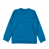 Ватирана блуза "Wild life" в синьо 2