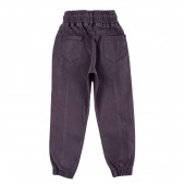Детски джогинг панталон за момче в тъмносив цвят