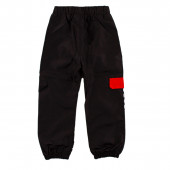 Шушляков панталон в черно и червено за момчета  2