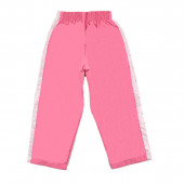 Шушляков панталон в розов цвят за момичета 2