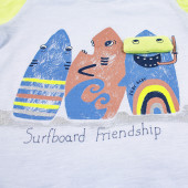 Бебешки летен комплект "Surfboard friendship" 2