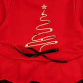Коледна рокля "Christmas tree" 3