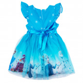 Празнична рокля "Принцеси" в синьо 4