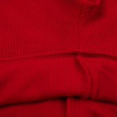 Панталон от релефно трико в червено 3