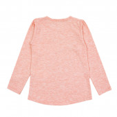 Детска блуза в розов меланж 2