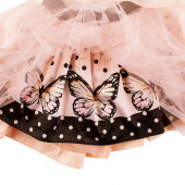 Детски летен комплект за момичета "Butterfly" в розово 4