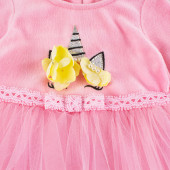 Бебешка рокля ,,Ками" с 3D апликация