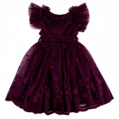 Официална рокля "Шарлот" в лилав цвят 3