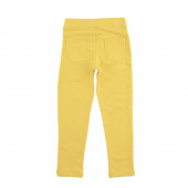Детски клин-панталон в цвят горчица  2
