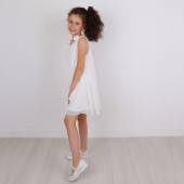 Лятна рокля в бял цвят ,,Аглая"