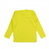 Блуза за момчета в цвят електрикаво жълт 2
