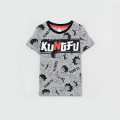 Тениска за момчета "Kung fu'' 2