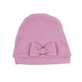 Памучен гащеризон с шапка в лилавлилаво 3