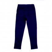 Детски клин-панталон в цвят индиго 2