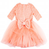 Официална рокля ''Йоана" в светлорозово (1 - 12 год.)