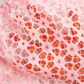 Пола с дантела в розово (1 - 4 год.) 3