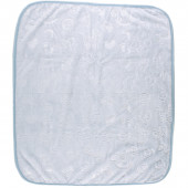 Бебешко одеяло в синьо 80х85 см  2