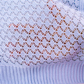 Бебешкo плетено одеялце - пелена 90 х 80 см 3