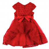 Коледна рокля с бродерия "Диляна" (3 - 6 год.) 2
