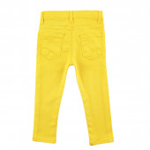 Панталон в жълто за момичета (6 мес. - 3 год.) 2