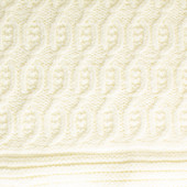 Термопелена - одеялце от плетиво и пухена подплата 100 х 85 см 5