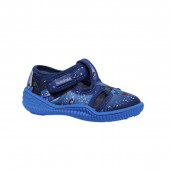 Анатомични дишащи текстилни обувки в синьо "Aliens" 3
