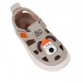 Анатомични сандали "Dog" в бежово 2