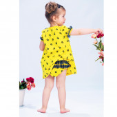 Бебешка лятна рокля с гащички "Плодчета" 4