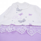 Бебешки гащеризон с шапка "Mini butterfly" 4