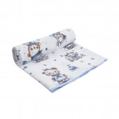 Бебешка бархетна пелена 80/80 см ''Моряче" 2